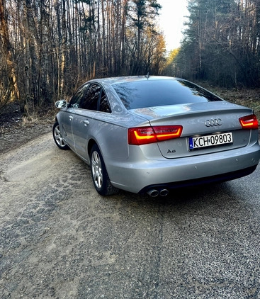 Audi A6 cena 58000 przebieg: 248500, rok produkcji 2014 z Trzebinia małe 92